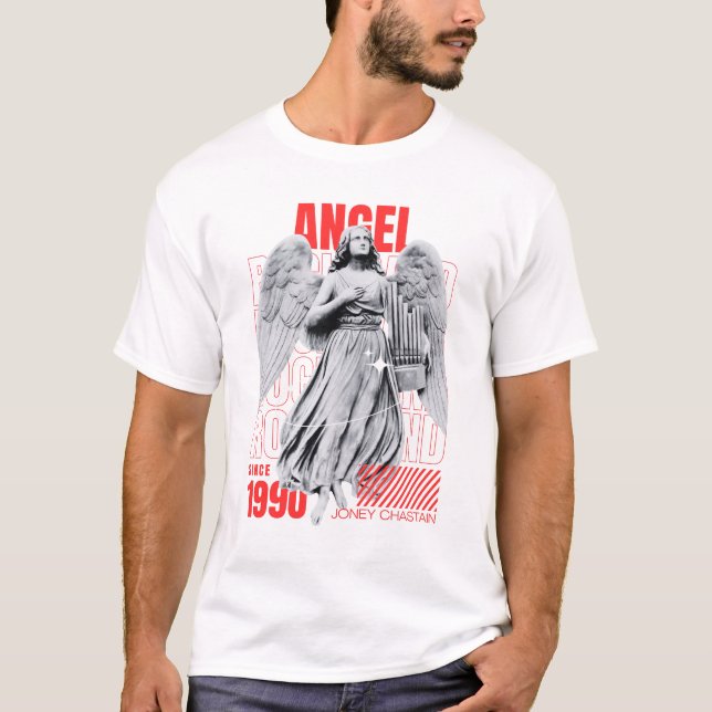 Camiseta arte de ángel  (Anverso)