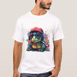 Camiseta arte de animal tortuga I cool linda tortuga Copia