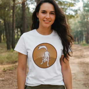 Camiseta Arte de animales de la época de la cosecha del sol