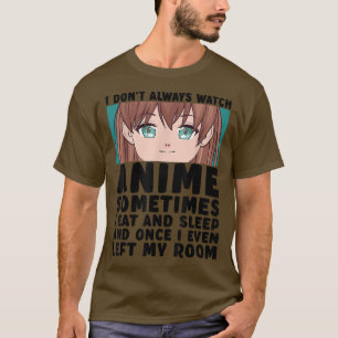 Camiseta Arte de Anime para Chicas Adolescentes Merchandisi