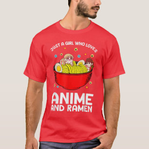 Camiseta Arte de Anime para Mujeres Chicas Adolescentes Mer