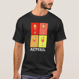 Camiseta Arte De Aperol - Artperol - Amo Aperol - Favorito