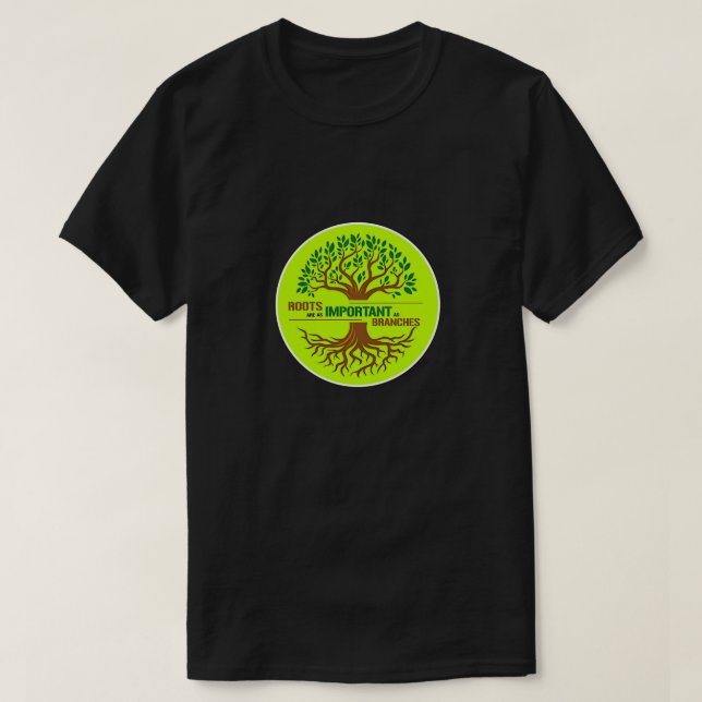 Camiseta Arte de árbol (Diseño del anverso)