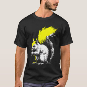 Camiseta Arte de ardilla Amante de animales Bosque Naturale