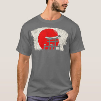Camiseta Arte de arquitectura japonés Torii Gate