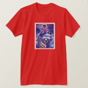 Camiseta Arte de autobuses de oso polar