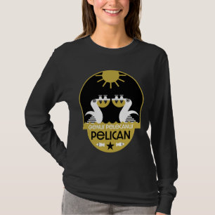 Camiseta Arte de aves del género Pelecanus