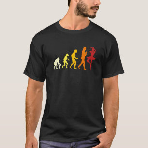 Camiseta Arte de Bailarina Linda para Chicas Adolescentes B