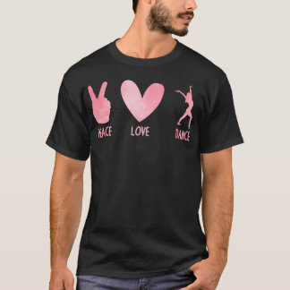 Camiseta Arte de Baile Genial Para Chicas Amantes del Baile