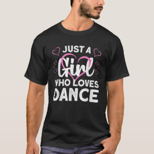 Camiseta Arte de baile genial para mujeres adolescentes de
