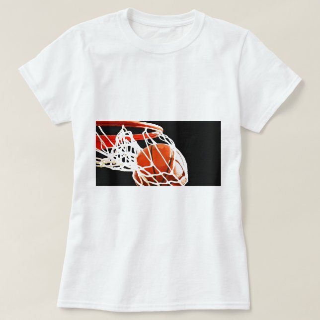 Camiseta Arte de baloncesto (Diseño del anverso)