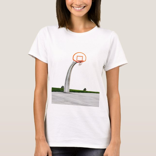 Camiseta Arte de baloncesto de bonito (Anverso)