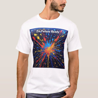 Camiseta Arte de bandeja de tinta