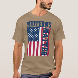 Camiseta Arte de Bandera Americana de Elecciones Importante