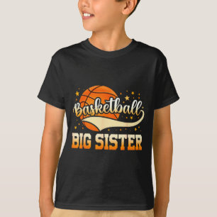 Camiseta Arte de Basketball Big Sister