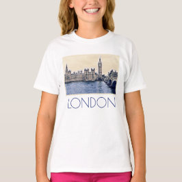 Camiseta Arte de Big Ben London Watercolor