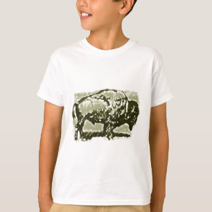 Camiseta Arte de búfalo