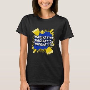 Camiseta Arte de burbujas imaginativas