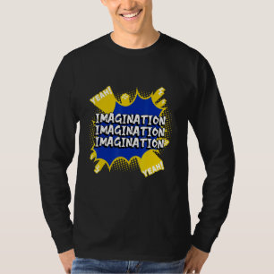 Camiseta Arte de burbujas imaginativas