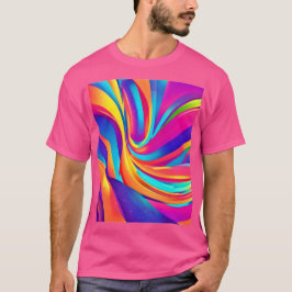 Camiseta Arte de Burst Abstract de Kaleidoscope