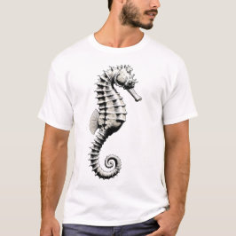 Camiseta Arte de caballito de mar