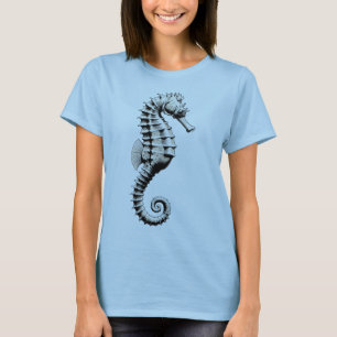 Camiseta Arte de caballito de mar