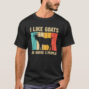 Camiseta Arte de cabra divertido para hombres mujeres niños
