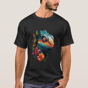 Camiseta Arte de camaleón para hombres