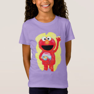 Camiseta Arte de caracteres Elmo y Dorothy Sesame Street