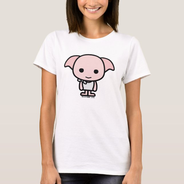 Camiseta Arte de caricatura Dobby (Anverso)