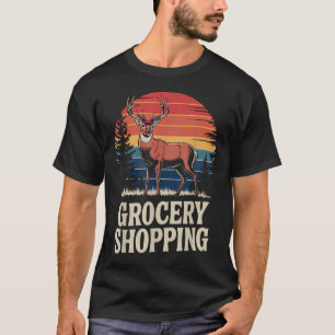 Camiseta Arte de caza de ciervos para cazador de alces mach