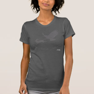 Camiseta Arte de Cetrería - Halcón de Cola Roja