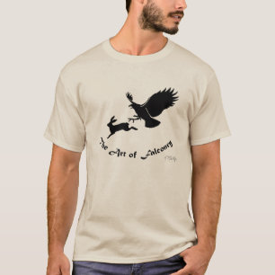 Camiseta Arte de Cetrería - Halcón de Cola Roja