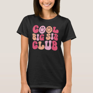 Camiseta Arte de chicas del Cool Big Sis Club - Hermana may