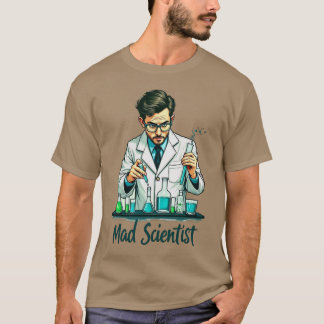 Camiseta Arte De Científicos Locos.