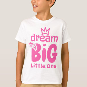 Camiseta Arte de cita dulce para soñar en grande pequeño