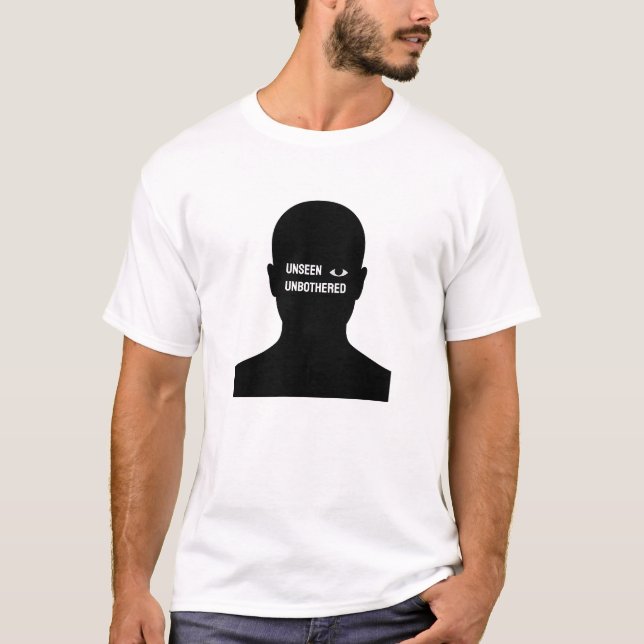 Camiseta Arte de citas Minimalistas inéditas (Anverso)