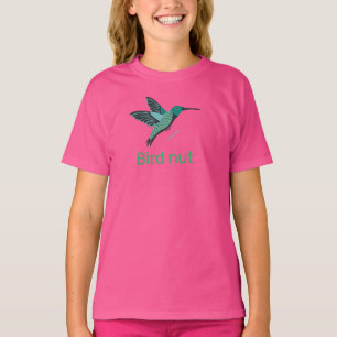Camiseta Arte de colibrí para amantes de las aves