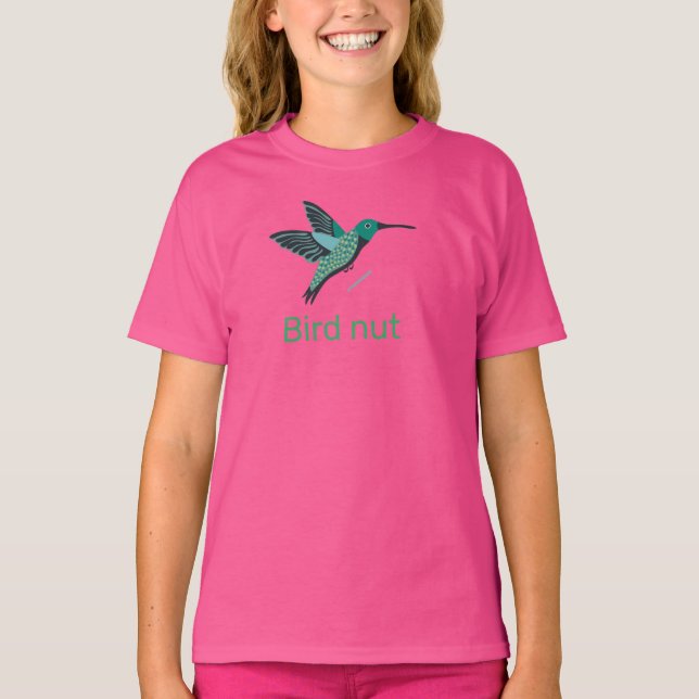 Camiseta Arte de colibrí para amantes de las aves (Anverso)