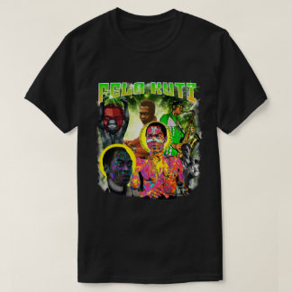 Camiseta Arte de collage Afrobeat de Fela Kuti vintage boot