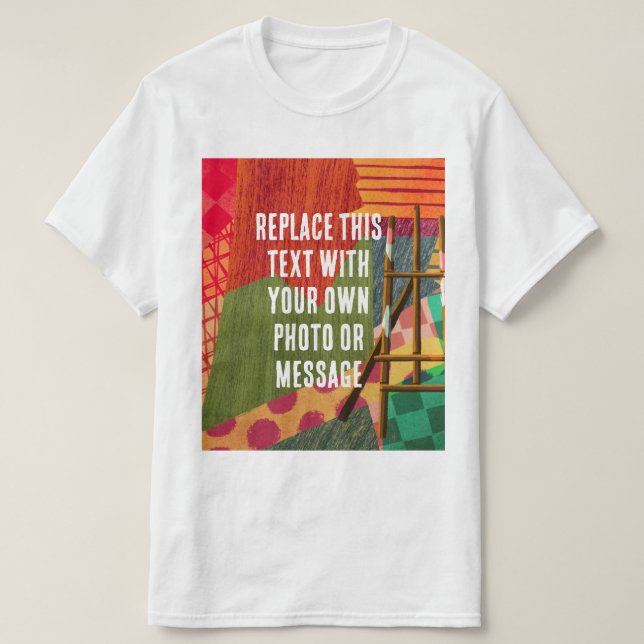 Camiseta Arte de colorear abstracto (Diseño del anverso)
