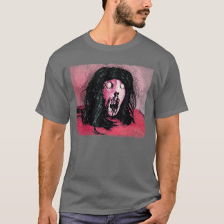 Camiseta Arte de cómic de terror Cabeza cortada Gore Retro 