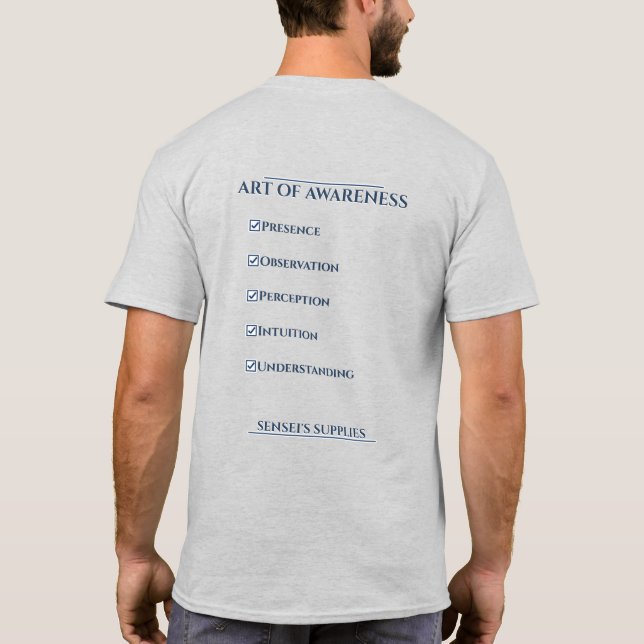 Camiseta Arte de Conciencia (Reverso)
