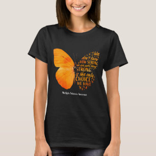 Camiseta Arte de Concienciación sobre Esclerosis Múltiple M