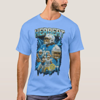 Camiseta Arte de contrabando de Justin Herbert Chargers Fan