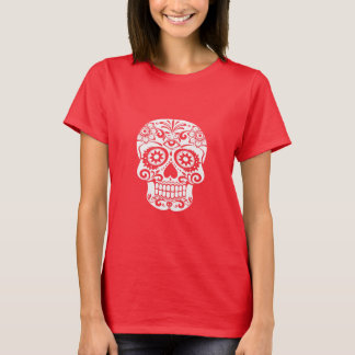 Camiseta Arte de cráneo ornamentado