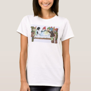 Camiseta Arte de cuento de hadas de libro antiguo.
