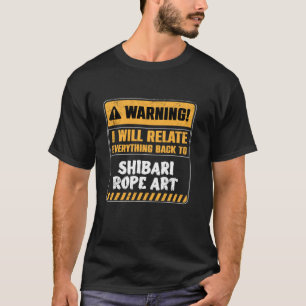 Camiseta Arte de cuerda Shibari