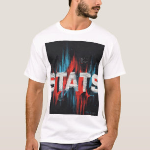 Camiseta Arte de datos de error estadístico 