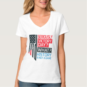 Camiseta Arte de Declaración Política Audaz - La Historia I